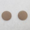 Náušnice buttonky, béžové