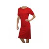 Dámské šaty MEDA podzim/zima, volnější střih, krátký rukáv
