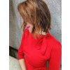 Červené dámské tričko BIBI, 3/4 rukávy