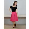 růžová sukně