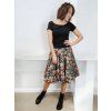 balonová midi sukně Attica butterfly na modelce