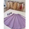 kolová sukně fialová