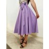 fialková sukně