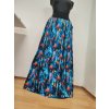 modrá dlouhá sukně dámská