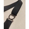 Dámský pásek s kovovým T-bar zapínáním a nastavitelnou délkou