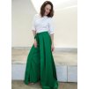 zelená kalhotová sukně JERRY