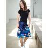 tmavě modrá sukně s vážkami DIEM outfit