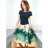 zelenobéžová sukně HEIDY outfit