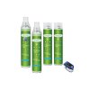 Starter-Paket Inhalations sauerstoff O2 4 St + Pulsoximeter
