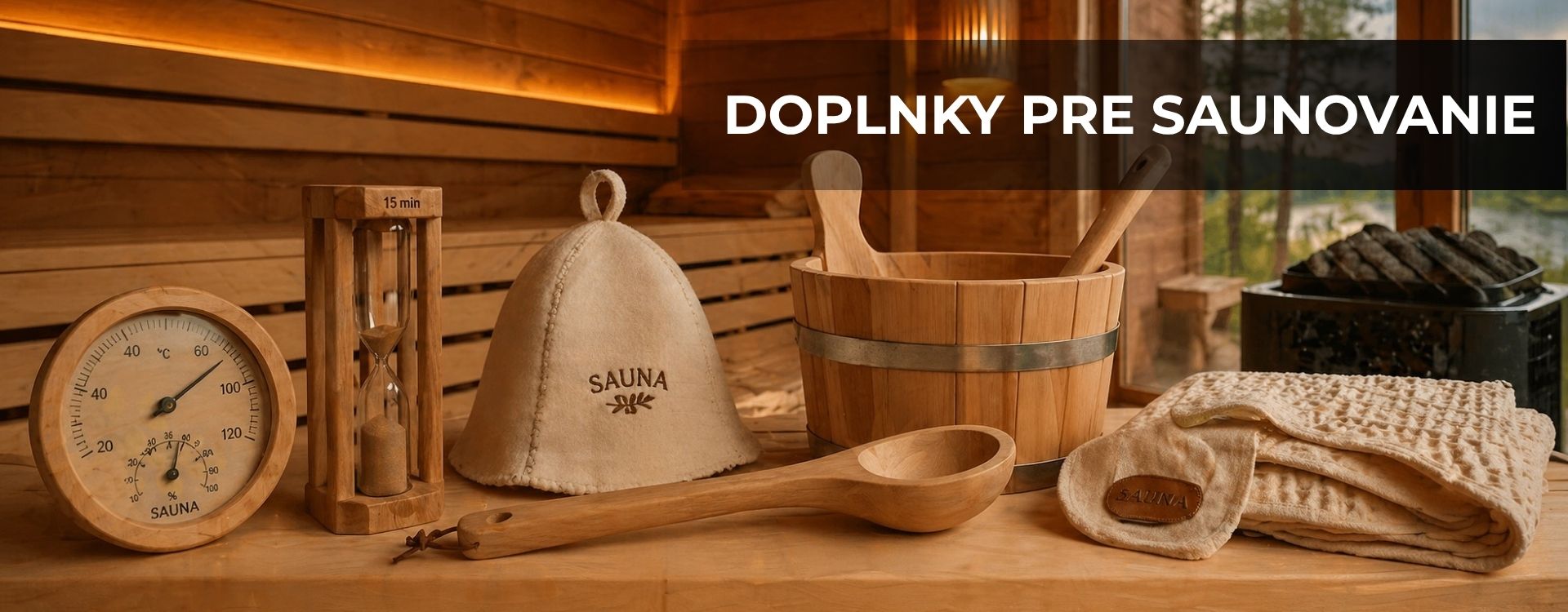 Doplnky na saunovanie