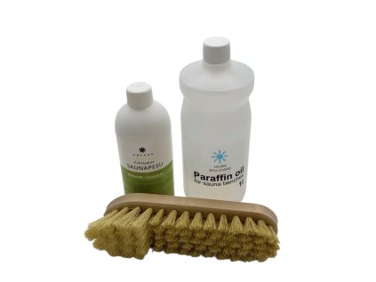 sada na čištění sauny