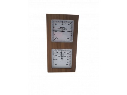 Saunový teploměr - vlhkoměr thermoaspen vertikální