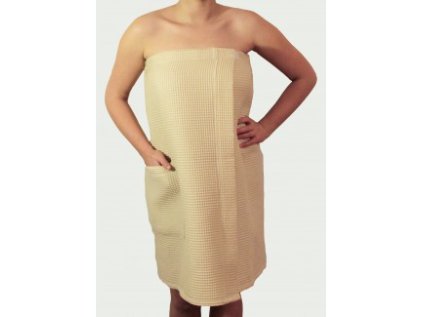 saunovy kilt vafla bezovy dámský