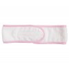 B MB02 čelenka bílá s růžovými pruhy1