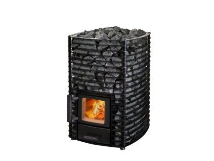Narvi saunová pec na drevo Velvet 20 Black