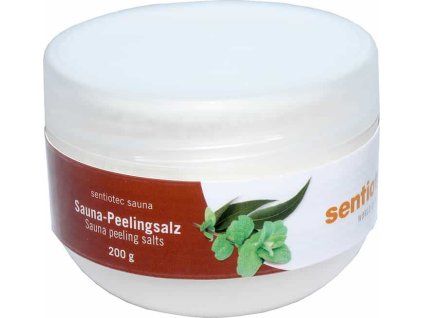Sentiotec peelingová soľ do sauny eukalyptus mäta 200 g