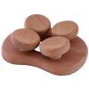 Sentiotec ergonomický podhlavník do sauny céder