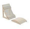 Sentiotec ergonomické lehátko do sauny Fibuflex