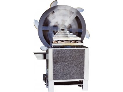 1003 eos muhlensauna mit 34 gm 30kw profesionalni saunove topidlo s vyparnikem stojan kos 45kg