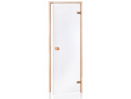 Dveře do sauny "A" 7x19 Clear 690x1890 mm Osika, Harvia
