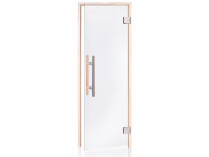 Dveře do sauny "A" Premium 7x20 Clear 690x1990 mm Olše, Harvia