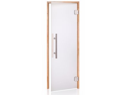 Dveře do sauny "A" Premium 7x19 Satin 690x1890 mm Osika