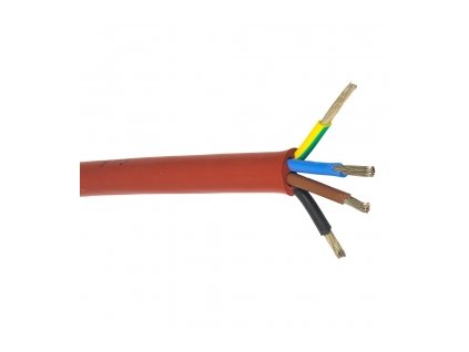 Silikonový kabel SIHF 4x0,75 mm