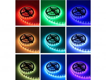 RGB LED pásek W150SMD zalitý