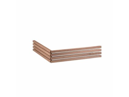 Bezpečnostní ohrádka ke kamnům Qube (9kW, 10,5kW) - ořech