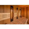 Luxusní venkovní sauna s odpočívárnou Pinea Maxi – plná výbava