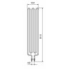 Topné těleso, spirála pro saunová kamna HNK360 (E,EE), PC110 (E,EE,HEE), 3600W/230V