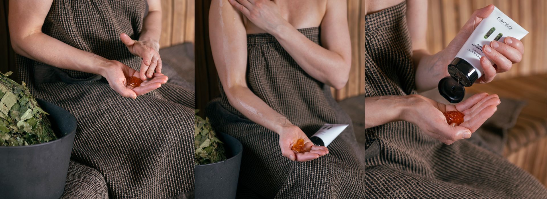 Saunový med na tělo s vůní borůvky Rento jako dárek k objednávce nad 2500 na e-shopu Saunelio