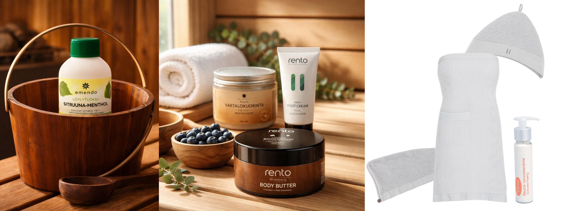 Saunové sety - výbava a péče | Saunelio