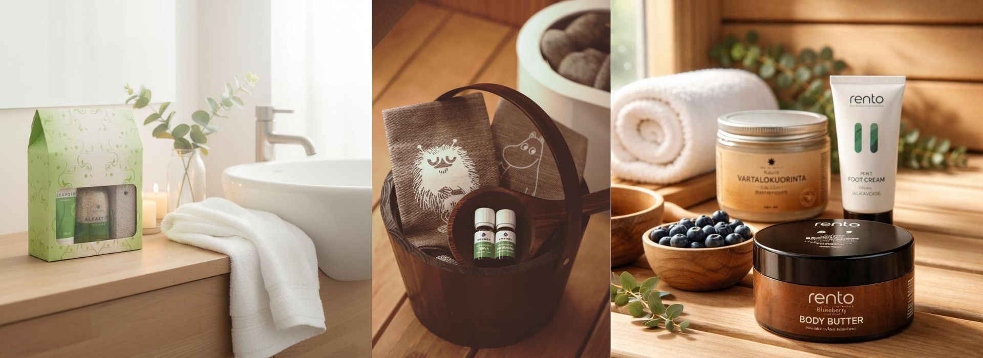 Saunové sety - výbava a péče | Saunelio