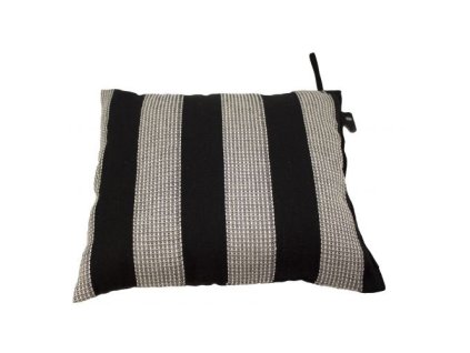 Saunový polštář černý 25 x 25 cm