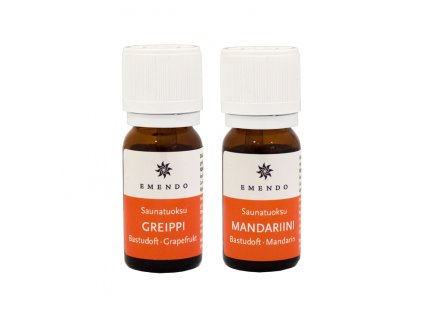 Saunová vůně grapefruit a mandarinka 2 x 10 ml