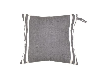 Saunový polštář šedý 25 x 25 cm