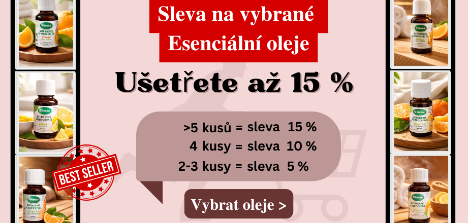 Množstevní sleva na esenciální oleje různých vůní | Saunelo