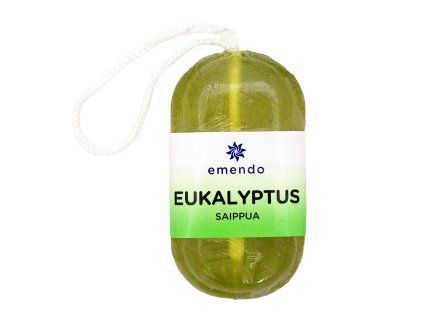 Přírodní mýdlo eukalyptus 180 g – s provázkem 1
