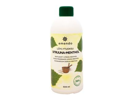 Saunová vůně citron–mentol 500 ml 1