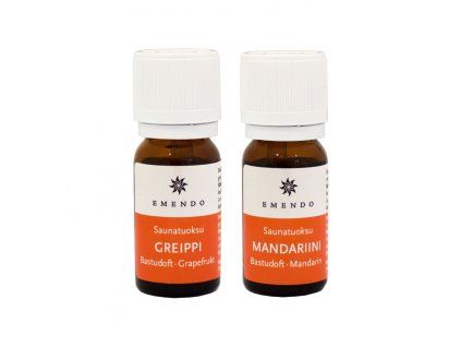 Saunová vůně grapefruit a mandarinka 2 × 10 ml 1