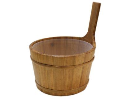 Saunové vědro dřevěné 5 l 1