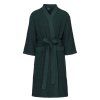 Saunový župan unisex – Kenno, tmavě zelený XXL 1