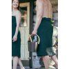Pánský saunový kilt 70 × 145 cm – Kenno, tmavě zelený 2