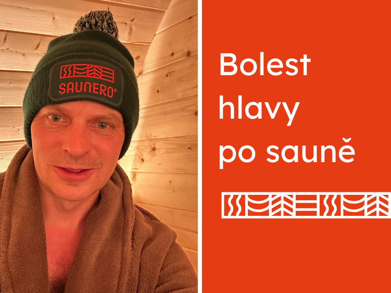 Bolí vás hlava po saunování? Tohle může pomoct