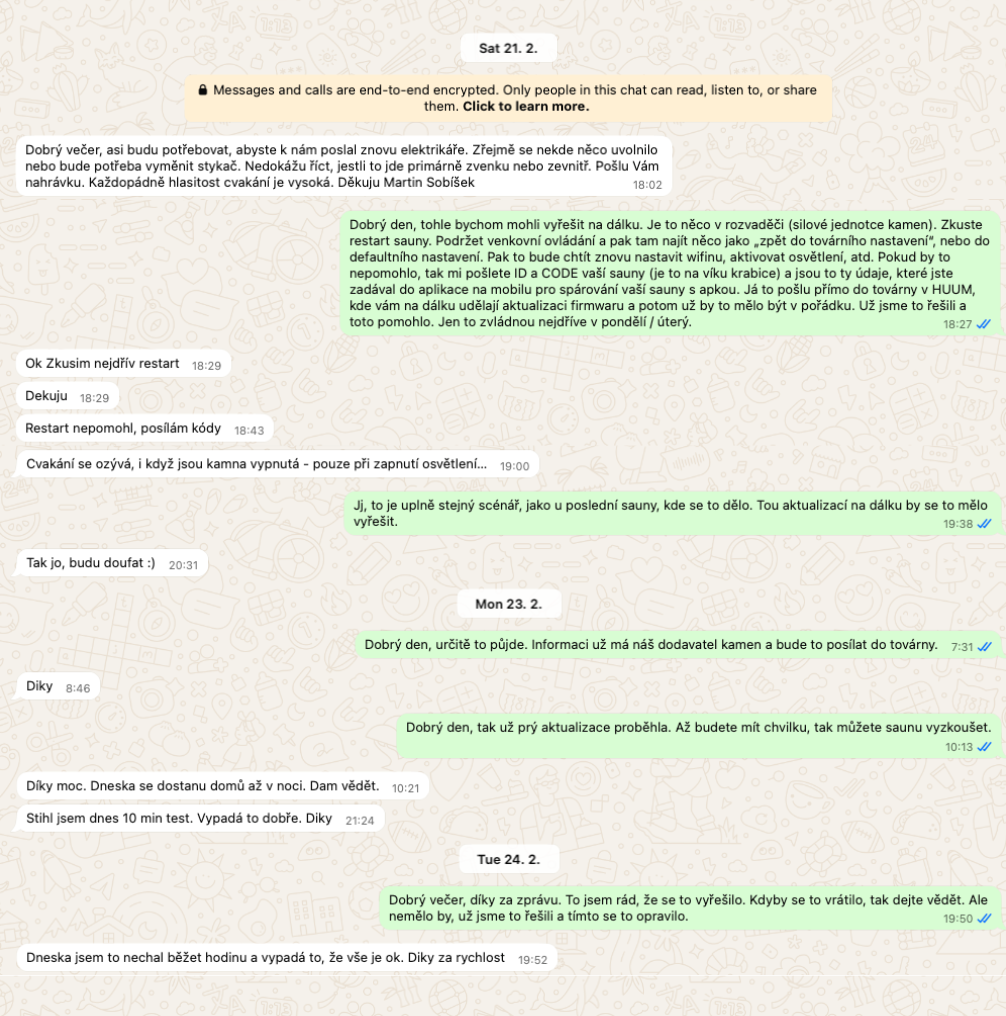saunero-reseni-reklamace-ridici-jednotky-huum
