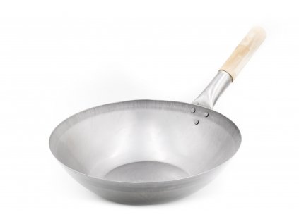 Ocelová pánev wok