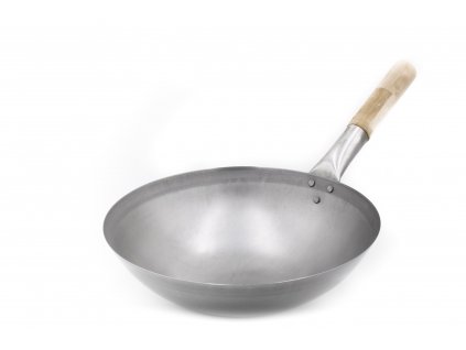 Ocelová pánev wok