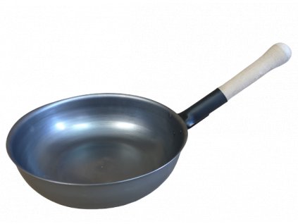 Ocelová pánev wok