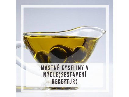 mastne kyseliny sestaveni receptur mydlo kurz